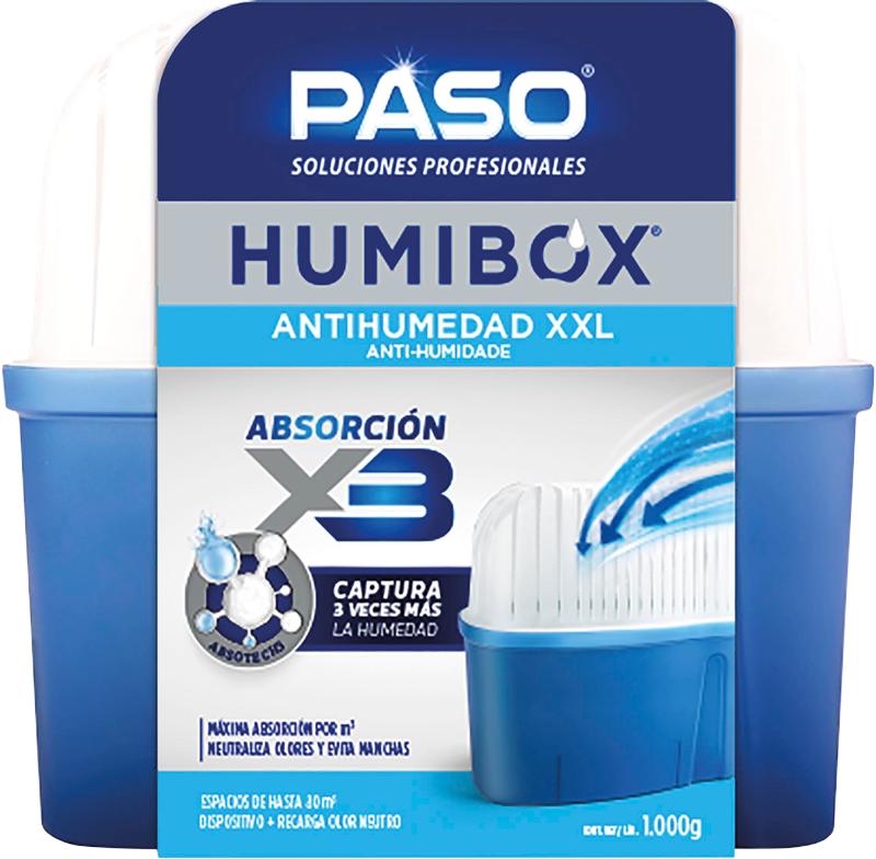 Dispositivo antihumedad Humibox, Paso Soluciones Profesionales